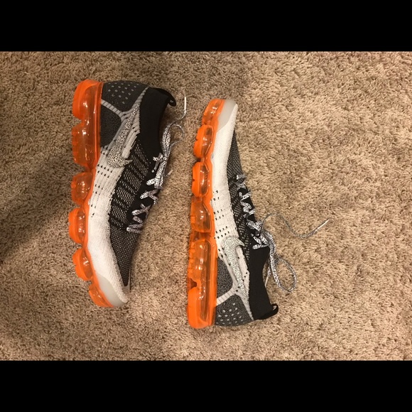 Nike Vapormax Flyknit 2 “Safari” Black White SZ 14 - Picture 4 of 7